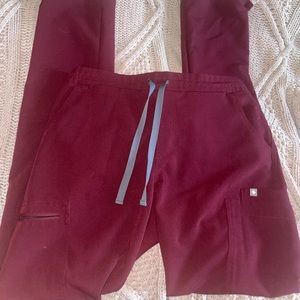 YOLA SKINNY SCRUB PANTS